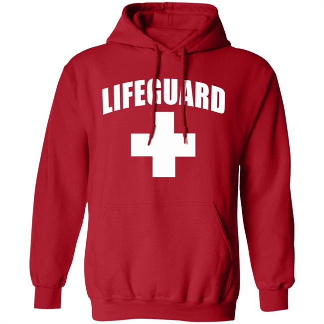 Lifeguard hoodie -You can be a lifeguard and save lives! Stay at home