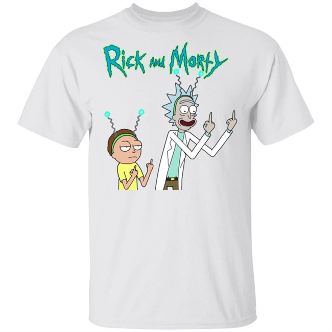 rick and morty shirt