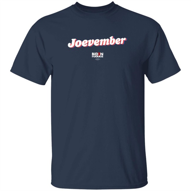Joevember Navy T Shirt Joevember Navy T Shirt - Image 3