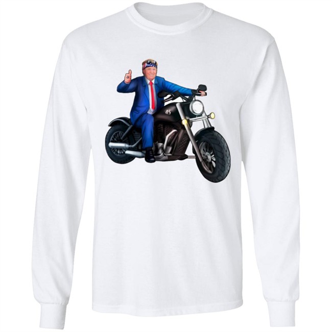 Bikers for Trump t shirt Bikers for Trump t shirt - Image 9