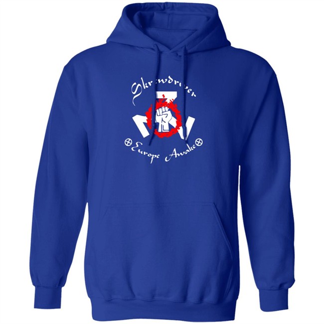 Shane Burley Skrewdriver Europe Tee Shirt Shane Burley Skrewdriver Europe Tee Shirt - Image 14