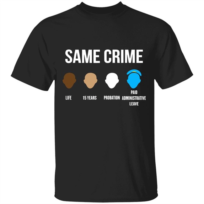Same Crime Life 15 Years Probation Paid Administrative Leave