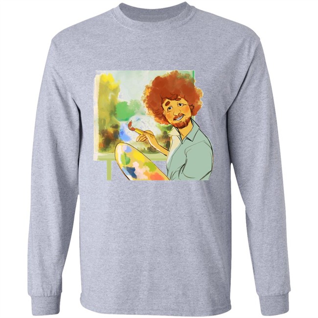 bob ross shirt bob ross shirt - Image 8