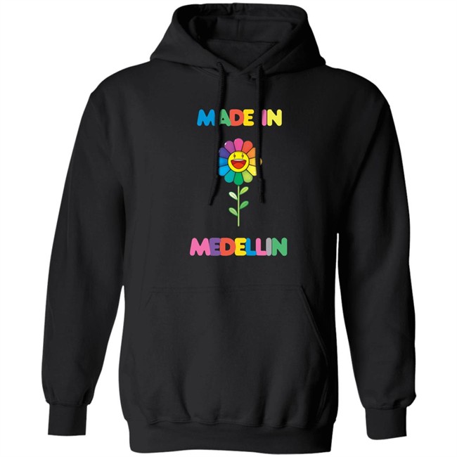 Made In Medellin Hooded sweatshirt with song J Balvin Blanco Made In Medellin Hooded sweatshirt with song J Balvin Blanco - Image 13