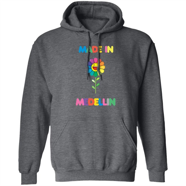 Made In Medellin Hooded sweatshirt with song J Balvin Blanco Made In Medellin Hooded sweatshirt with song J Balvin Blanco - Image 14