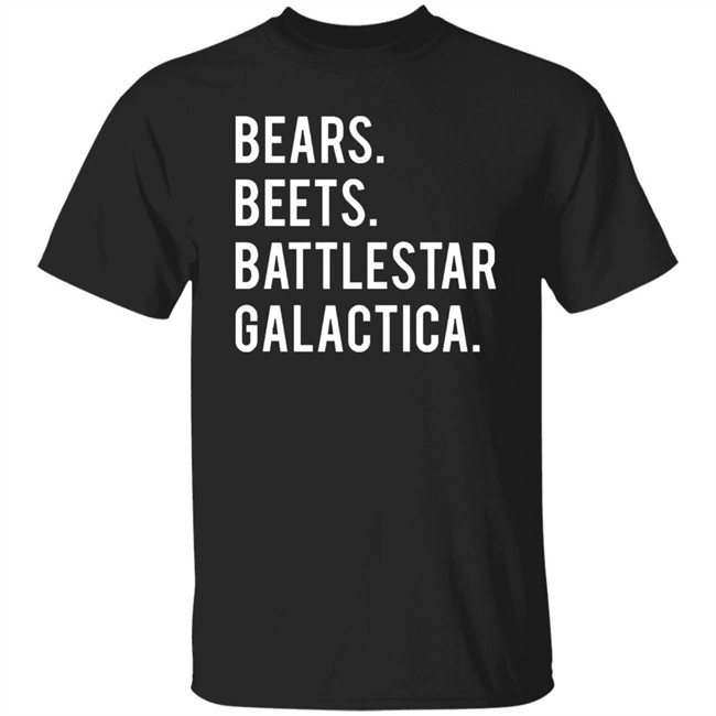 The office dwight schrute bears beets battlestar galactica t shirt sweatshirt