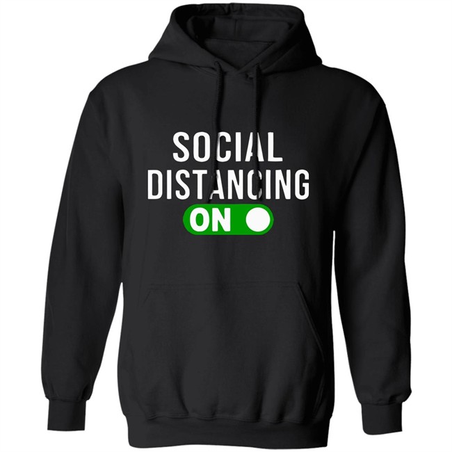 Social Distancing Mode On T-Shirt Social Distancing Mode On T-Shirt - Image 11
