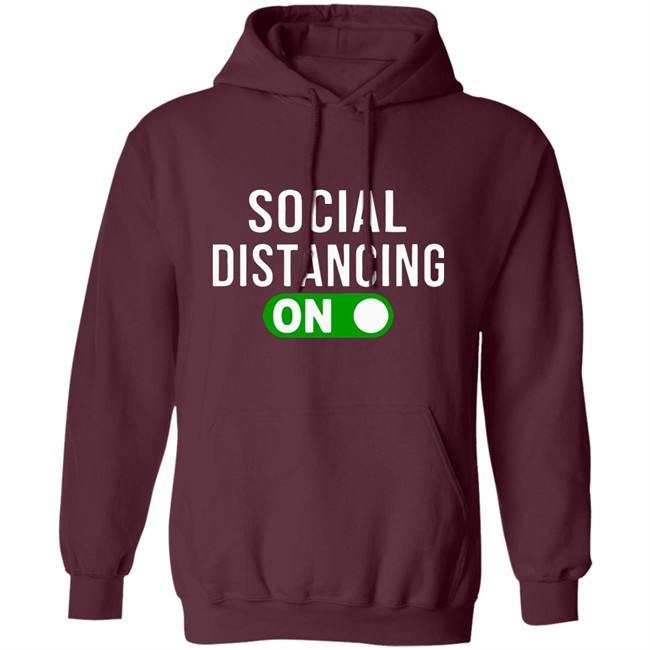 Social Distancing Mode On T-Shirt Social Distancing Mode On T-Shirt - Image 13