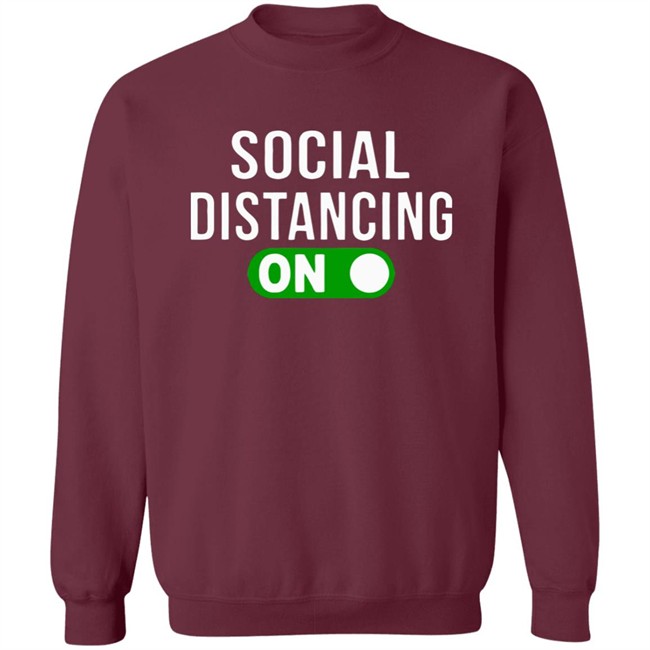 Social Distancing Mode On T-Shirt Social Distancing Mode On T-Shirt - Image 16