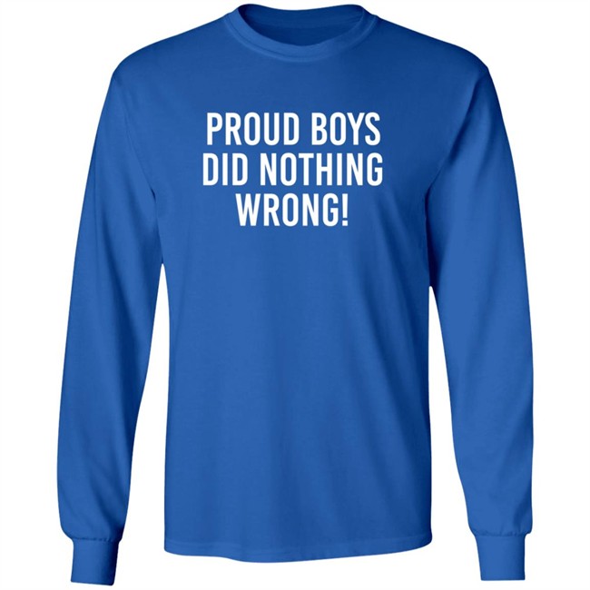 Proud Boys Dids Nothing Wrong Shirt Proud Boys Dids Nothing Wrong Shirt - Image 9
