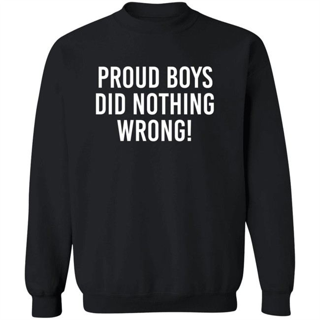 Proud Boys Dids Nothing Wrong Shirt Proud Boys Dids Nothing Wrong Shirt - Image 15
