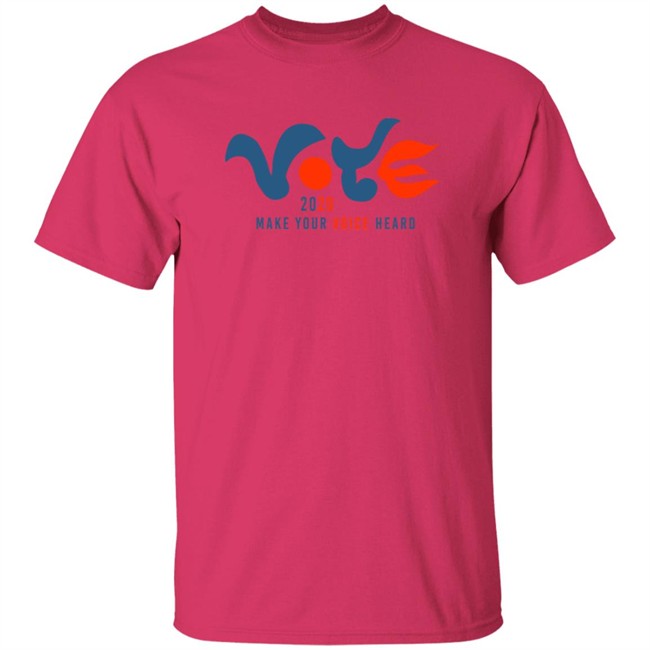 Vote 2020 Make Your Voice Heard Shirt Vote 2020 Make Your Voice Heard Shirt - Image 5