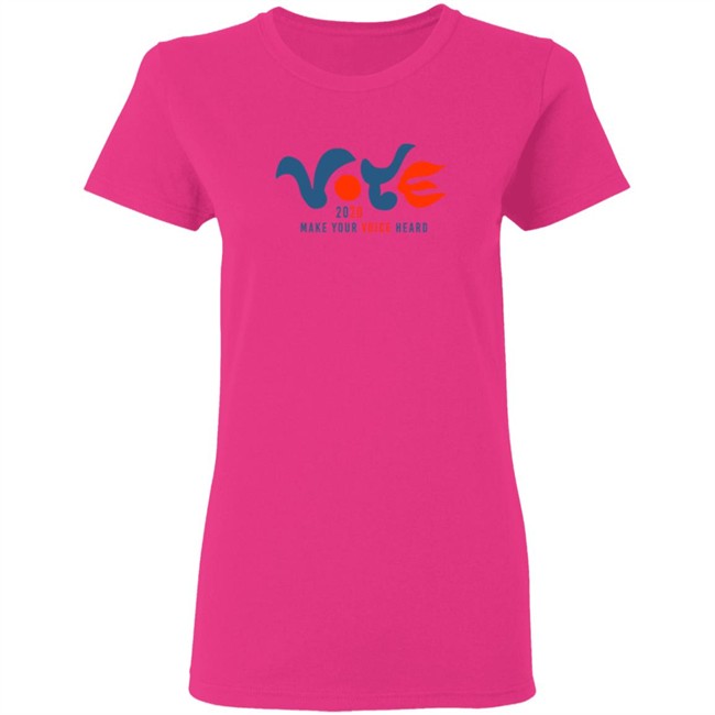Vote 2020 Make Your Voice Heard Shirt Vote 2020 Make Your Voice Heard Shirt - Image 7