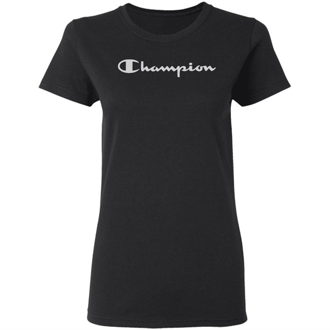 Black Champion Hoodie Black Champion Hoodie - Image 6
