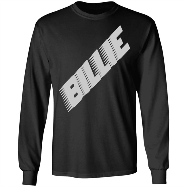 Billie Eilish White Hype Racing Logo Long Sleeve T Shirt