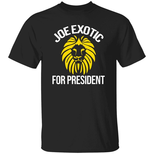 Joe exotic for governor t shirt
