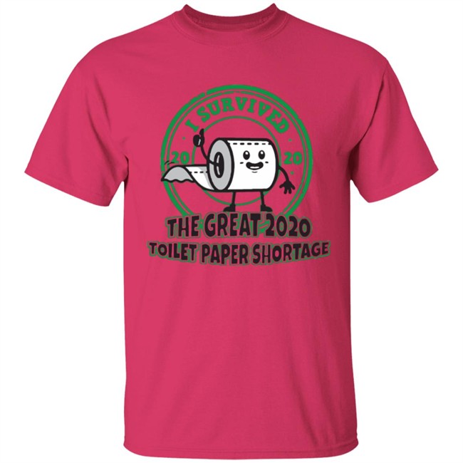 I survived the great 2020 toilet paper shortage t shirt I survived the great 2020 toilet paper shortage t shirt - Image 4