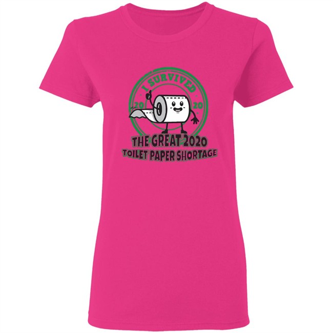 I survived the great 2020 toilet paper shortage t shirt I survived the great 2020 toilet paper shortage t shirt - Image 7