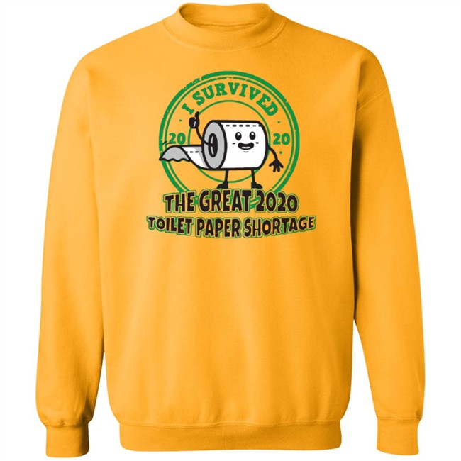 I survived the great 2020 toilet paper shortage t shirt I survived the great 2020 toilet paper shortage t shirt - Image 16