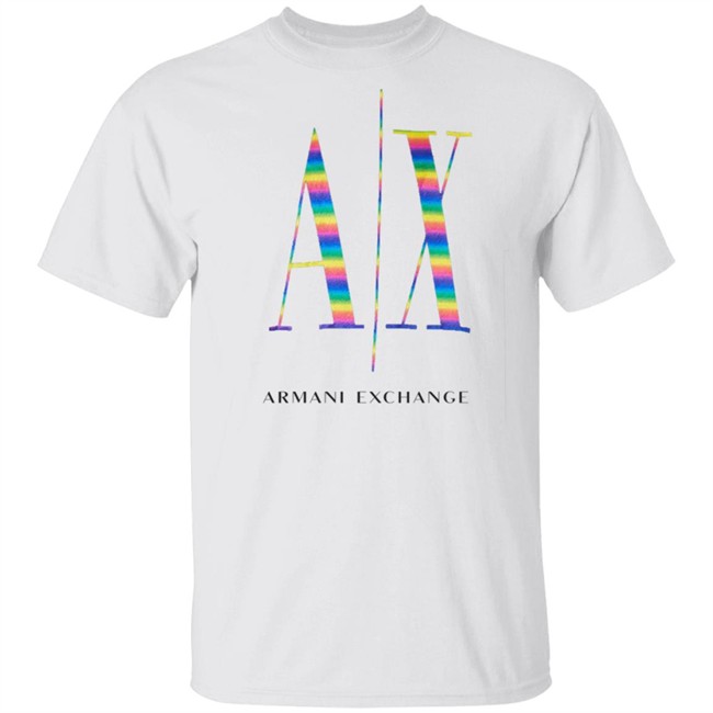 Armani Exchange Pride Capsule Slim-Shirt Armani Exchange Pride Capsule Slim-Shirt