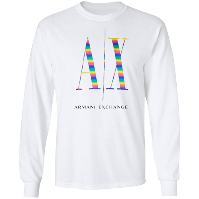 Armani Exchange Pride Capsule Slim-Shirt Armani Exchange Pride Capsule Slim-Shirt - Image 9