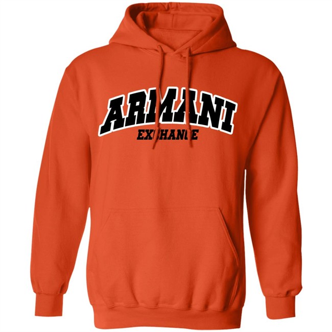armani exchange hoodie sweatshirt