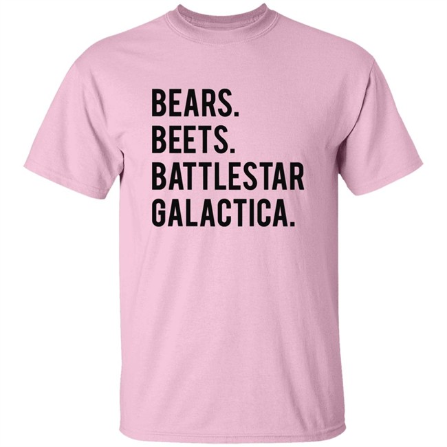 Crawfish are food not friends! - Bears beets battlestar galactica shirt black Crawfish are food not friends! - Bears beets battlestar galactica shirt black - Image 4