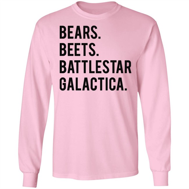 Crawfish are food not friends! - Bears beets battlestar galactica shirt black Crawfish are food not friends! - Bears beets battlestar galactica shirt black - Image 10