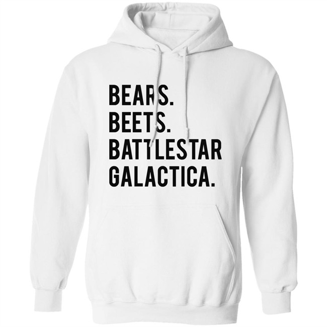 Crawfish are food not friends! - Bears beets battlestar galactica shirt black Crawfish are food not friends! - Bears beets battlestar galactica shirt black - Image 12