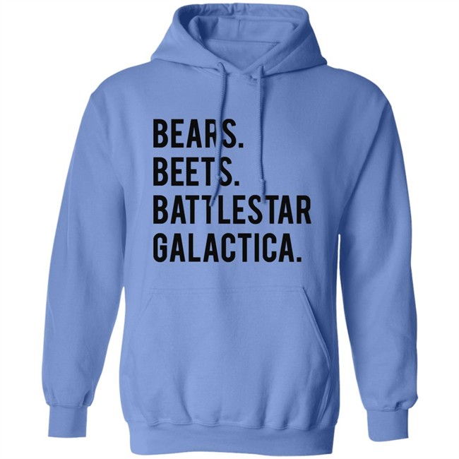 Crawfish are food not friends! - Bears beets battlestar galactica shirt black Crawfish are food not friends! - Bears beets battlestar galactica shirt black - Image 13