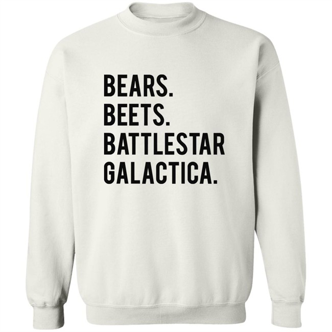 Crawfish are food not friends! - Bears beets battlestar galactica shirt black Crawfish are food not friends! - Bears beets battlestar galactica shirt black - Image 15