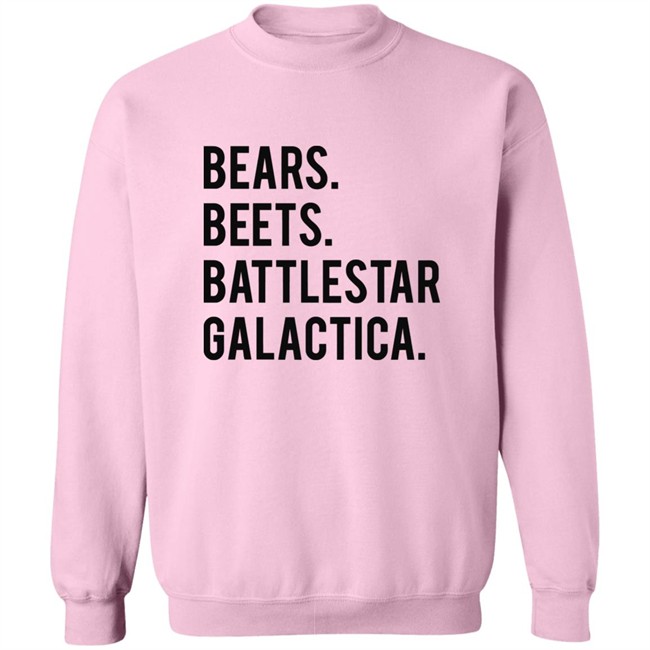 Crawfish are food not friends! - Bears beets battlestar galactica shirt black Crawfish are food not friends! - Bears beets battlestar galactica shirt black - Image 16
