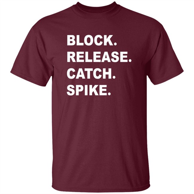 Block Release Catch Spike Tee Shirt Block Release Catch Spike Tee Shirt - Image 2