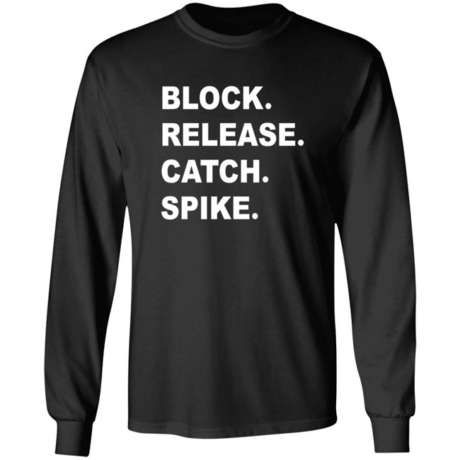 Block Release Catch Spike Tee Shirt Block Release Catch Spike Tee Shirt - Image 8