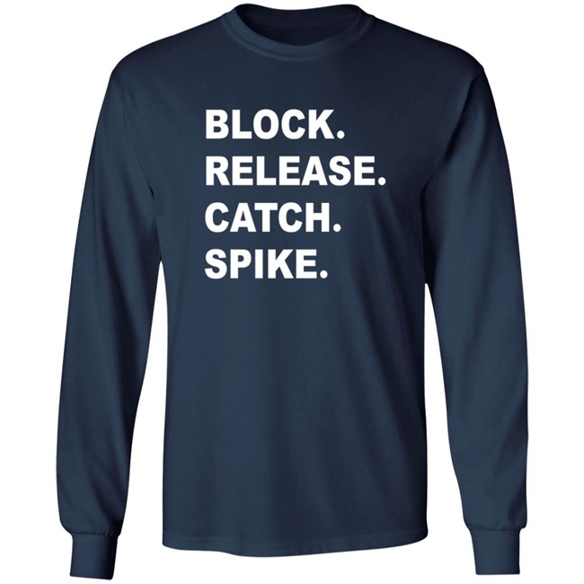 Block Release Catch Spike Tee Shirt Block Release Catch Spike Tee Shirt - Image 10