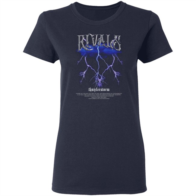 Rivals Thunderstorm Black Tee Shirt Rivals Thunderstorm Black Tee Shirt - Image 7