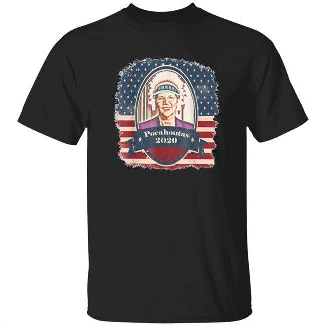Pocahontas elizabeth warren t shirt