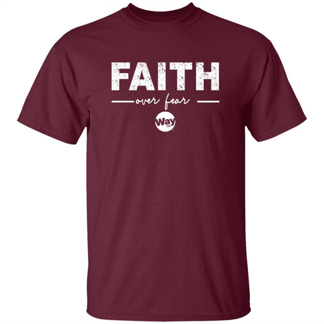The Wally Show Faith Over Fear Hoodie The Wally Show Faith Over Fear Hoodie - Image 2