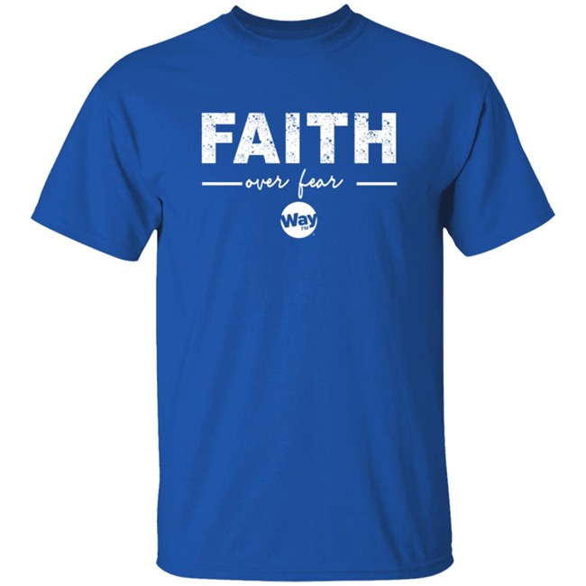 The Wally Show Faith Over Fear Hoodie The Wally Show Faith Over Fear Hoodie - Image 5
