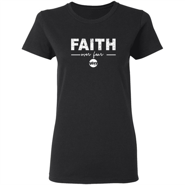 The Wally Show Faith Over Fear Hoodie The Wally Show Faith Over Fear Hoodie - Image 6