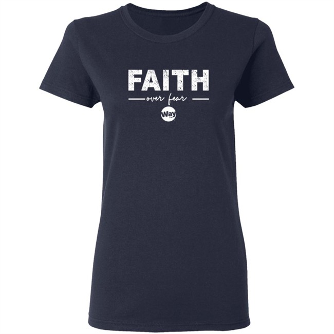The Wally Show Faith Over Fear Hoodie The Wally Show Faith Over Fear Hoodie - Image 7