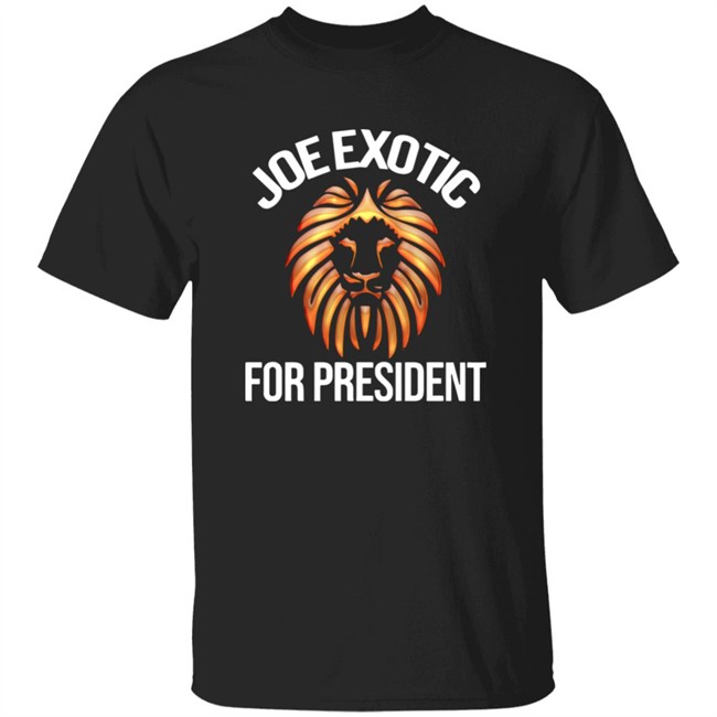 Joe exotic for president t shirt Tiger King, US president? Trevor Noah explains how Joe Exotic and Trump are the same