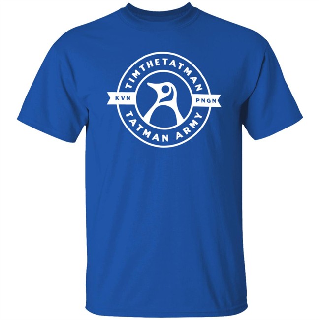 Tim The Tatman Merch Tatman Army Kevin Tee Tim The Tatman Merch Tatman Army Kevin Tee - Image 5