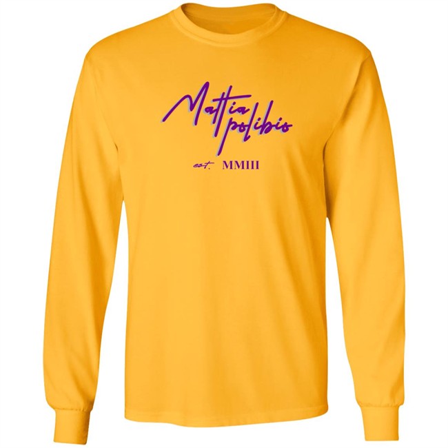 Mattia Polibio Merch Logo Shirt Mattia Polibio Merch Logo Shirt - Image 10