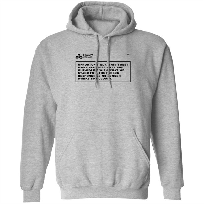 Cloud9 C9 Mateus This Tweet Was Unprofessional T Shirt Cloud9 C9 Mateus This Tweet Was Unprofessional T Shirt - Image 11