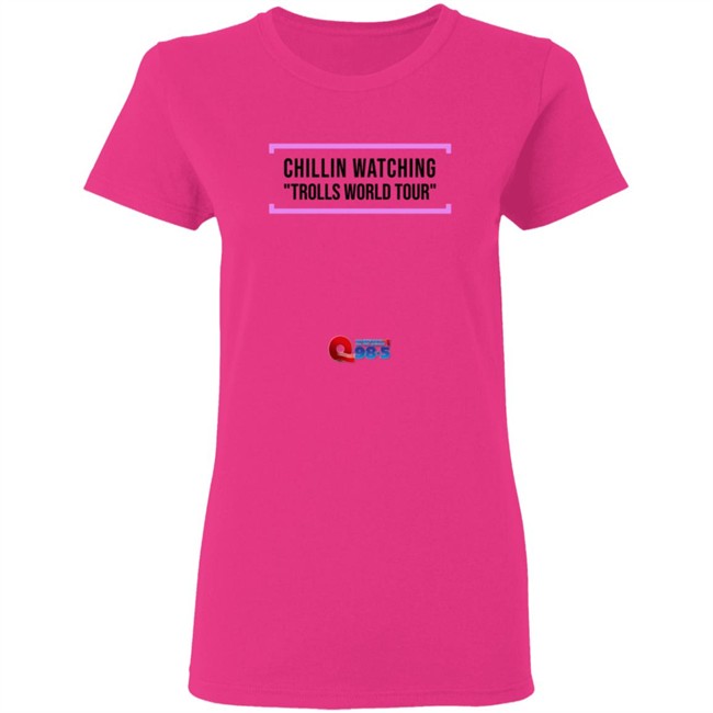 Chillin Watching Trolls World Tour Tee Shirt Chillin Watching Trolls World Tour Tee Shirt - Image 7