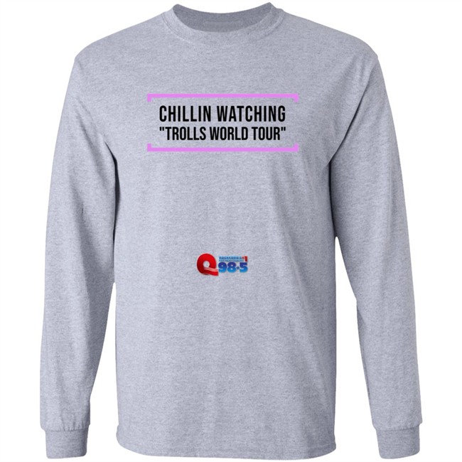 Chillin Watching Trolls World Tour Tee Shirt Chillin Watching Trolls World Tour Tee Shirt - Image 8
