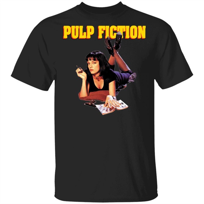 Pulp Fiction Shirt Poster Funny Pulp Fiction T Shirt Gift Design by Pulp Fiction Shirt