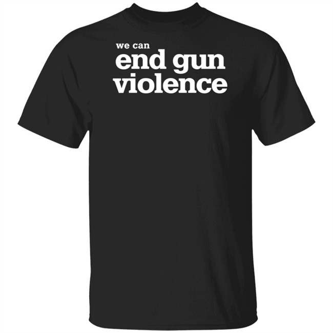 We Can End Gun Violence Orange Tee Shirt