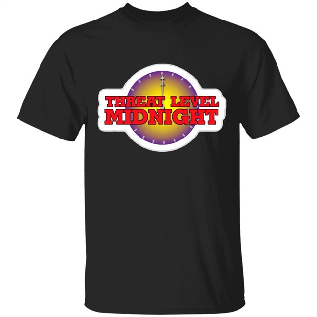 Threat Level Midnight Shirt The Office Threat Level Midnight T-Shirt